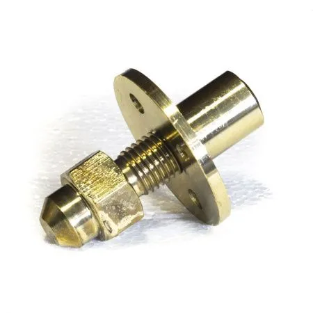 Опора регулируемая для бильярдного стола (пирамида, латунь D14 см)