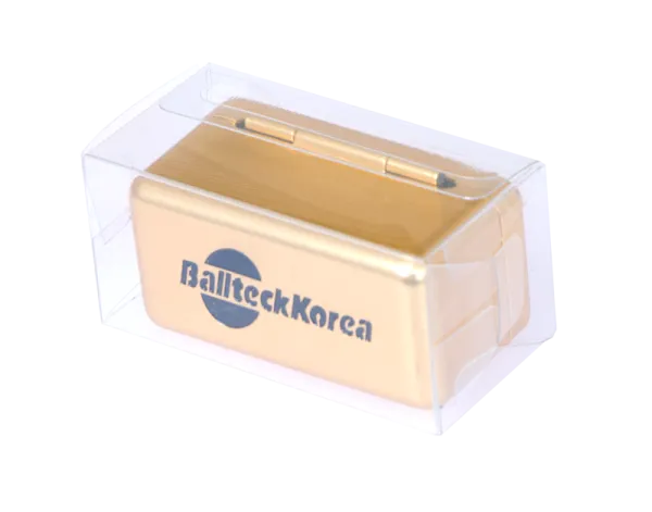 Мел «Ball teck PRO II» (2 шт, в золотистой металлической коробке) синий