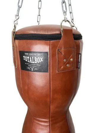 Мешок кожаный боксерский LOFT Фигурный TOTALBOX / Коричневый