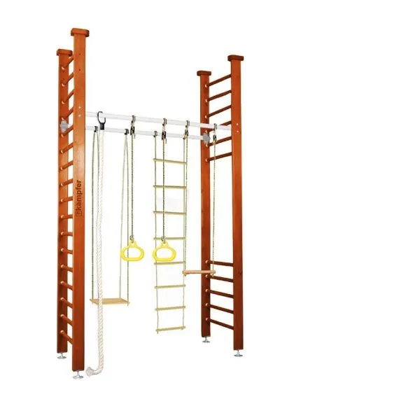 Шведская стенка Kampfer Child Forest (№4 Вишневый Высота 3 м)