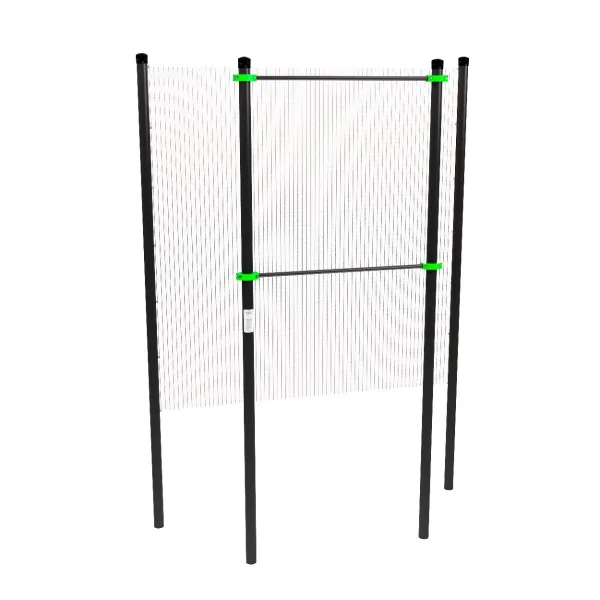 W253 GTO Мишень на стойках квадратная (подходит ОВЗ) ZAVODSPORTA