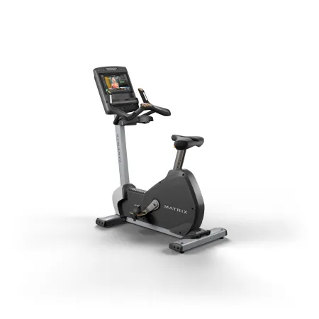 Вертикальный велоэргометр MATRIX PERFORMANCE Серебристый с консолью TOUCH