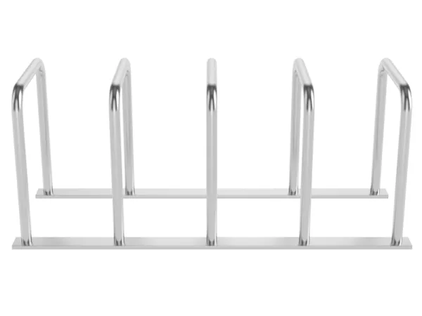 Парковка для велосипедов из нержавеющей стали на 4 места