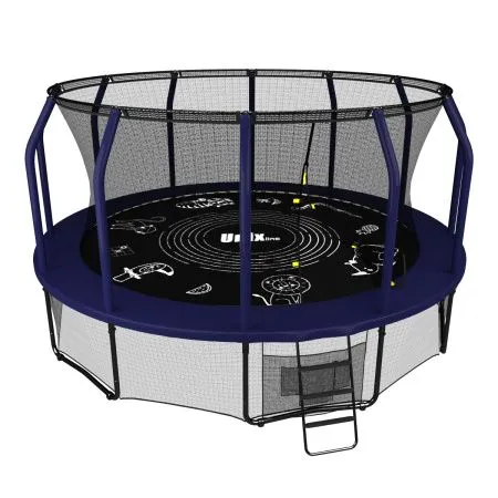 Батут UNIX Line SUPREME GAME 16 ft (Blue)