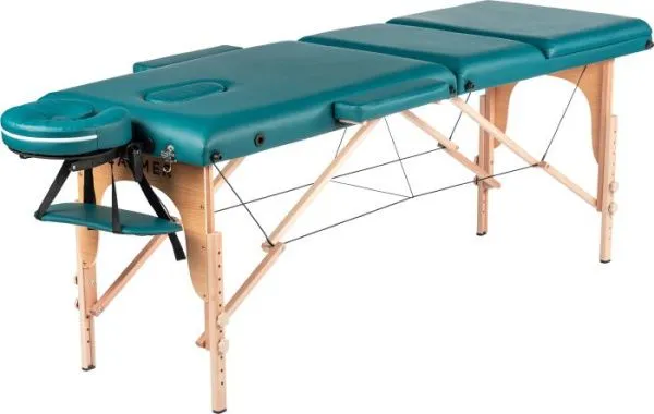 Массажный стол Calmer Bamboo Three 60 (бирюзовый)