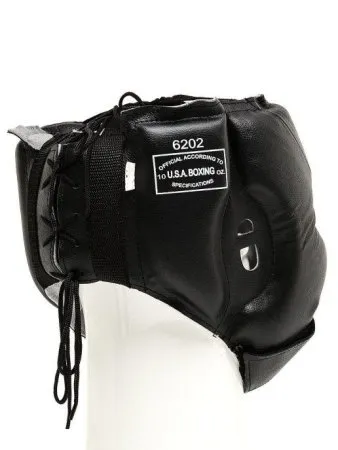 Шлем с защитой щек Everlast USA Boxing Cheek Черный M