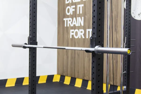 Гриф тяжелоатлетический олимпийский STECTER 15 кг (женский)