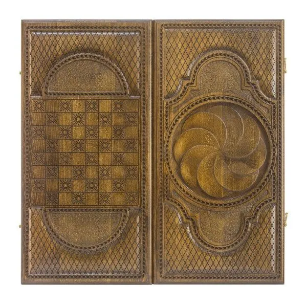 Нарды резные "Бесконечность" 60, Mkhitaryan