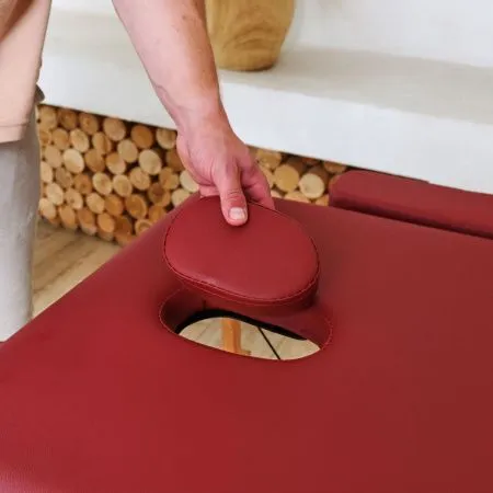 Массажный стол DFC NIRVANA Optima, цвет винный