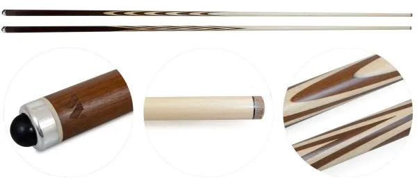 Кий / пирамида 1-pc "Классика" (термограб) 10 запилов