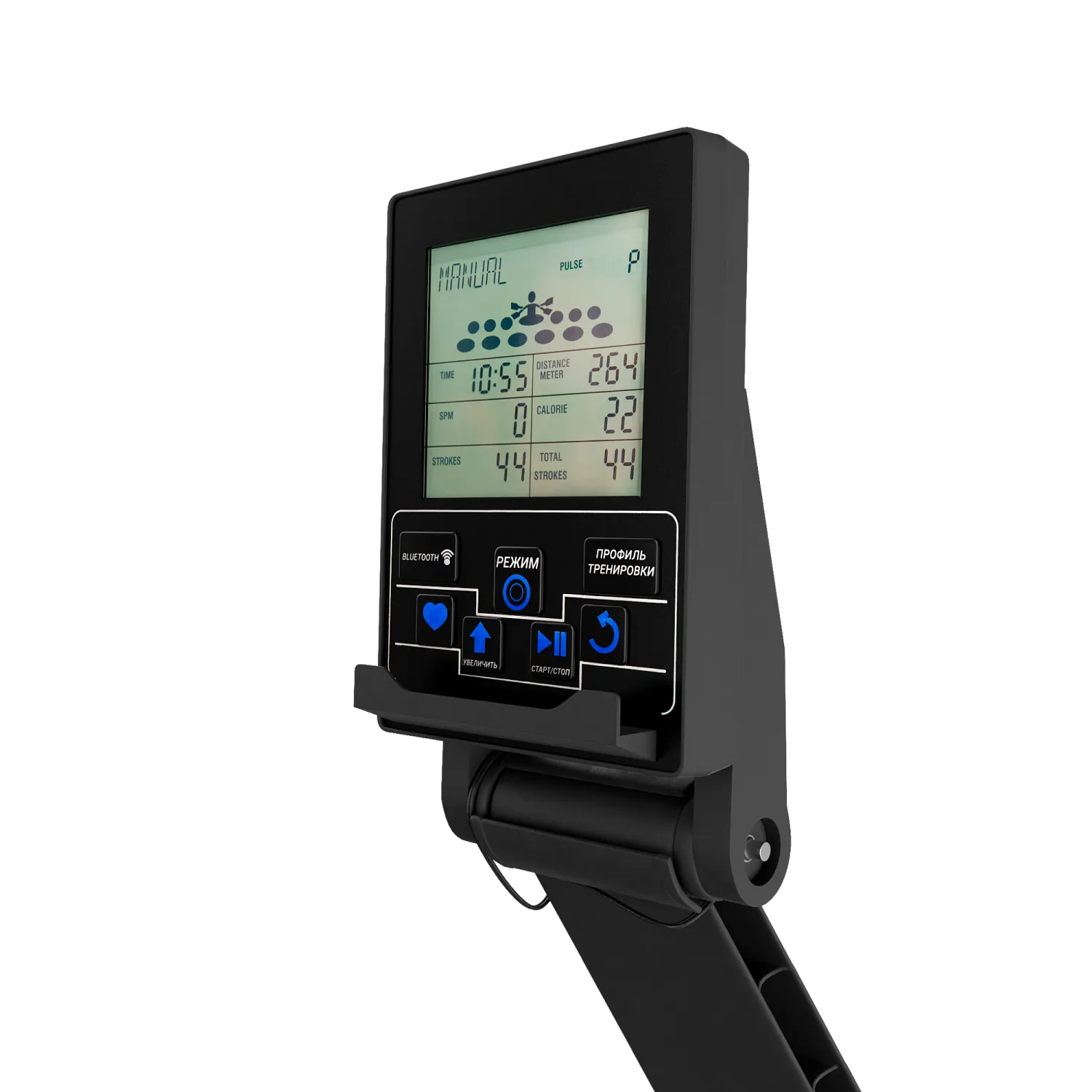 Гребной тренажер UNIX Fit Air Rower-X Black