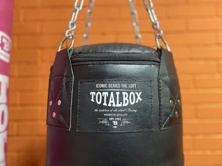 Мешок кожаный набивной боксерский LOFT TOTALBOX (Черный) / 35/120/55