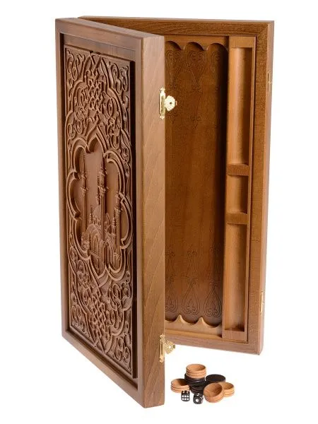Нарды Мечеть Кул-Шариф, патина, бук