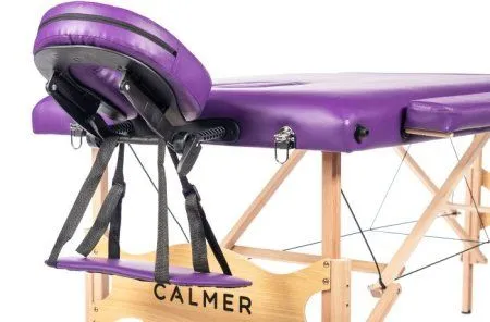 Массажный стол Calmer Bamboo Two 60 (фиолетовый)