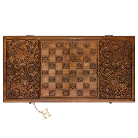 Нарды резные "Тигр" Люкс, Haleyan