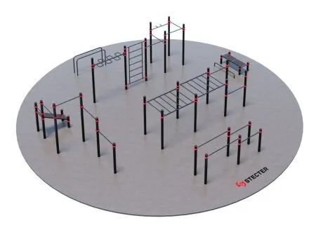 Проект "Дворовая площадка для Воркаут 2-3"