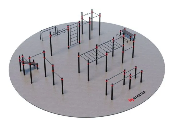 Проект "Дворовая площадка для Воркаут 2-3"