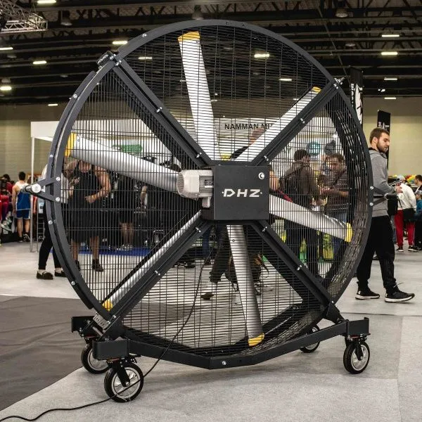 FS300 Вентилятор мобильный DHZ, для тренажерного и функционального зала.