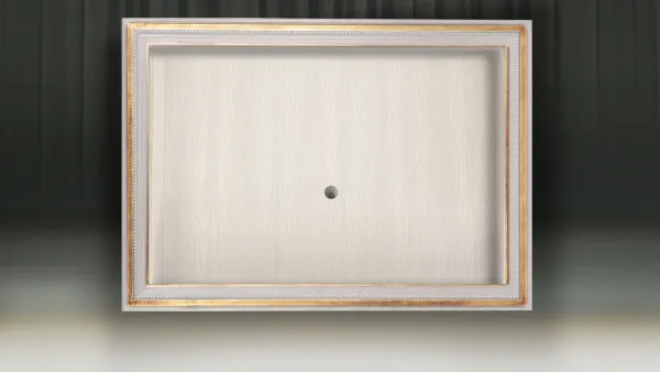 Модуль для TV прямоугольный. Багет Тоскана