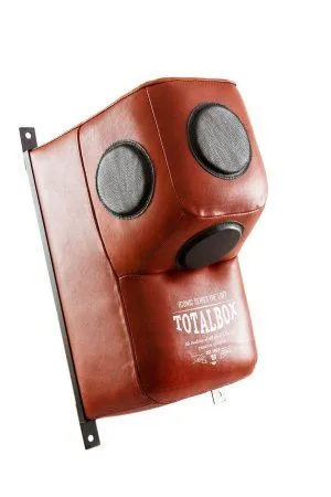 Подушка кожаная боксерская LOFT г-образная с мишенями TOTALBOX