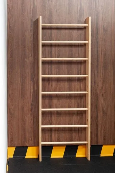 Деревянная шведская стенка (стойка - сосна, поручень 800 мм - береза)