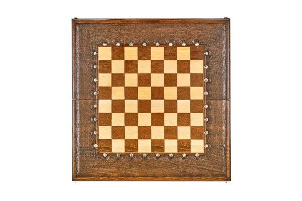 Шахматы + нарды резные "Гамбит 1" 50, Simonyan