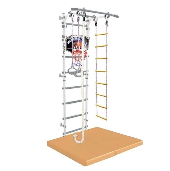 Шведская стенка Midzumi Niji Kabe Basketball Shield c матом №4 (снежный барс)