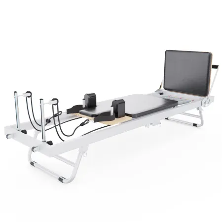 Стол для пилатеса (реформер) DFC с деревянными вставками