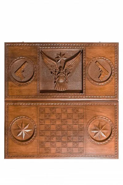 Нарды резные "Жизнь блатная", Ustyan