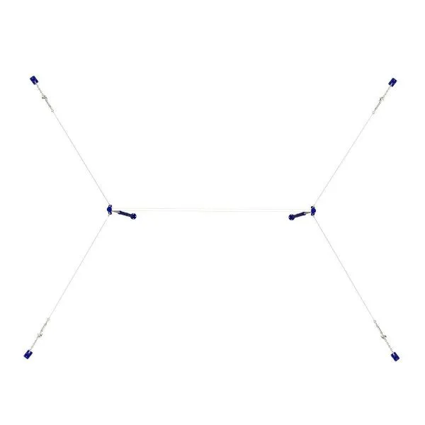 Перекладина гимнастическая универсальная (на растяжках) ZAVODSPORTA