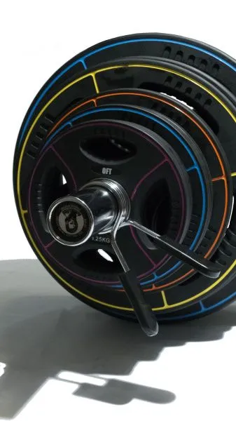 Штанга олимпийская Original FitTools 180 кг (диски-TPU)