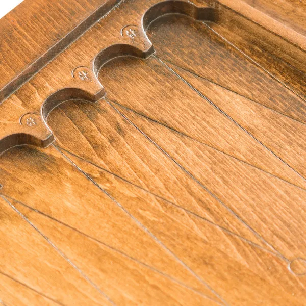 Шахматы + нарды резные с гранатами 50, Haleyan