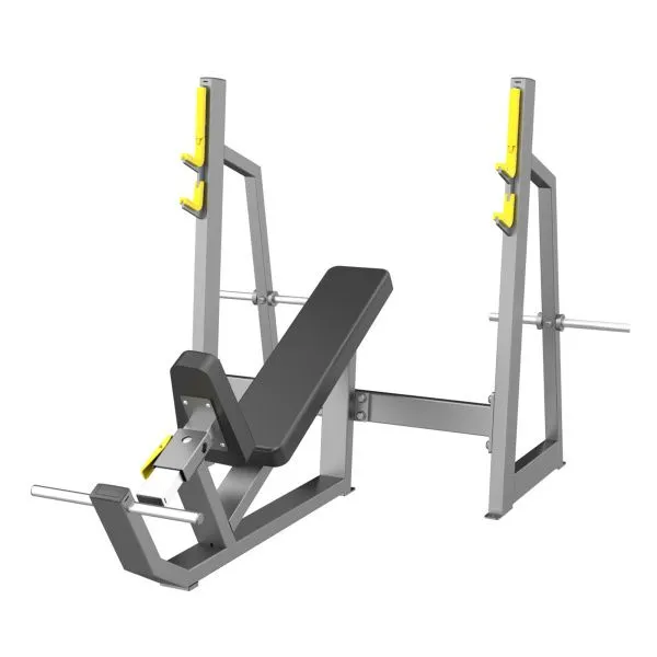 Скамья-стойка для жима под углом вверх DHZ Olympic Bench Incline