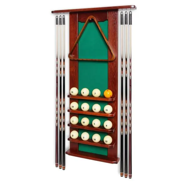 Киевница настенная София для 6 киев с подвесами дуб коричневая