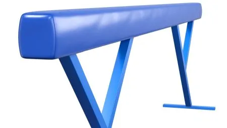 Бревно гимнастическое мягкое высокое