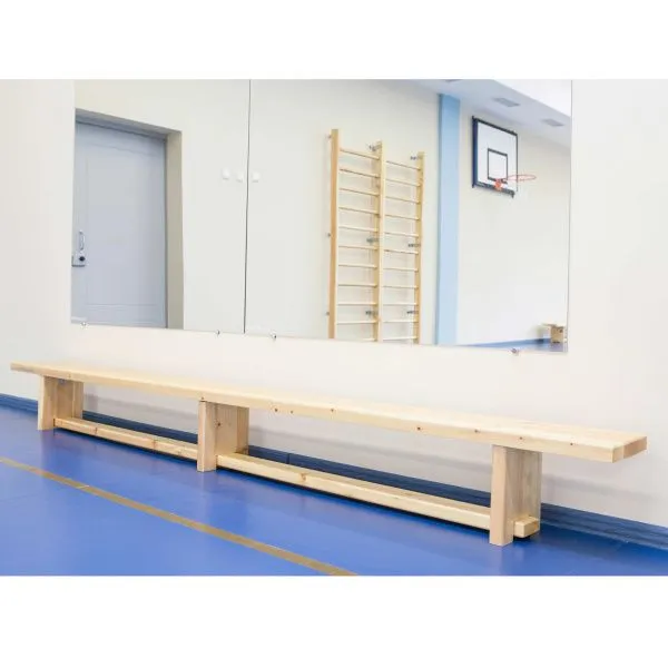 Скамья гимнастическая 3,0 м на деревянных ножках