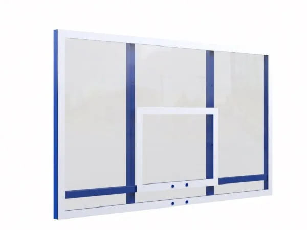 Щит баскетбольный 1800х1050 мм игровой из оргстекла 10мм