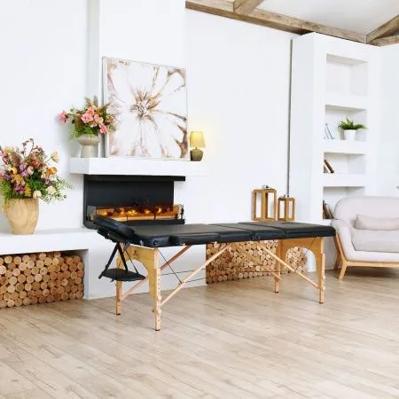 Массажный стол DFC NIRVANA Relax Pro, цвет чёрный