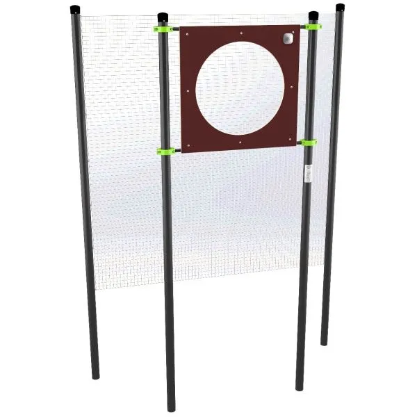 W254 GTO Мишень на стойках круглая (для метания теннисного мяча в цель) D90 см ZAVODSPORTA