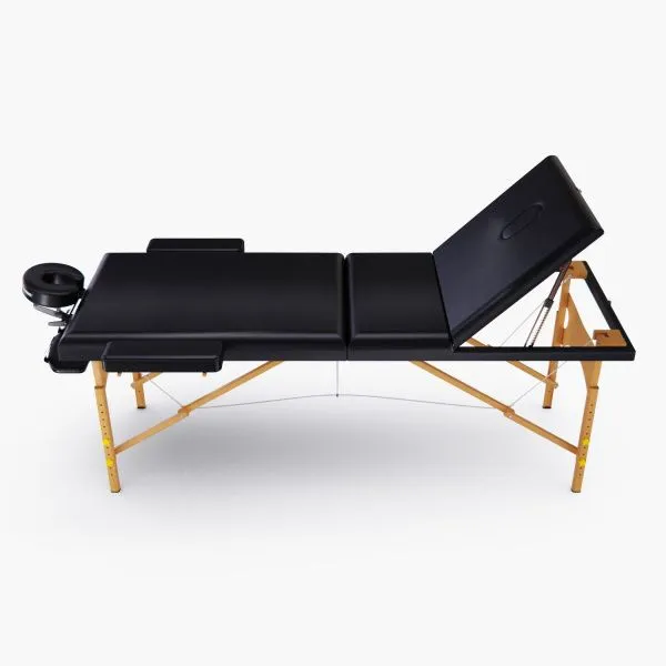 Массажный стол DFC NIRVANA Relax Pro, цвет чёрный