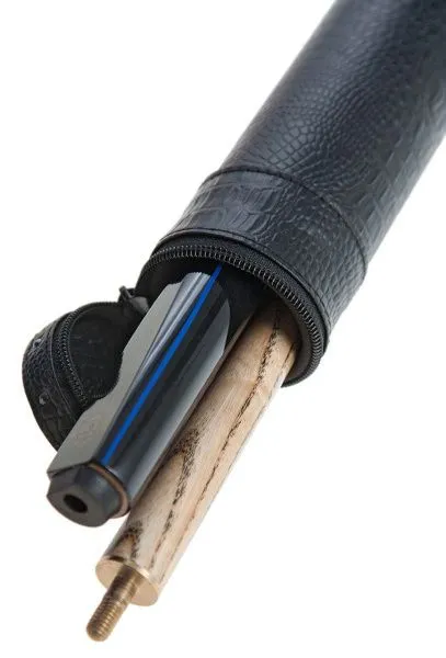 Тубус для кия «Action 1/1» 85 см (черный/кроко)