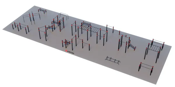 Проект "Парковая площадка для Воркаут 4-5"