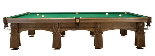 Бильярдный стол для русской пирамиды Руптур "Русич" (8 футов, ясень, сланец 25мм)