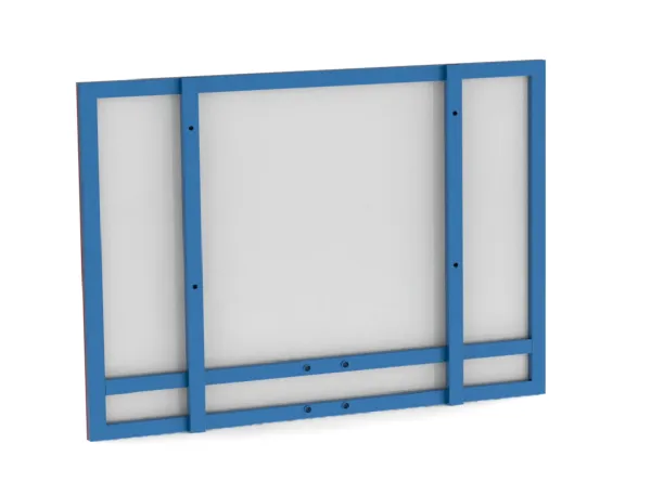 Щит баскетбольный 1200х900 мм тренировочный из влагостойкой фанеры 9 мм