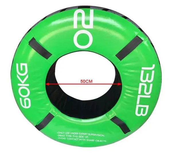 Шина для многофункционального тренинга, 60 кг, зелёная OKPRO