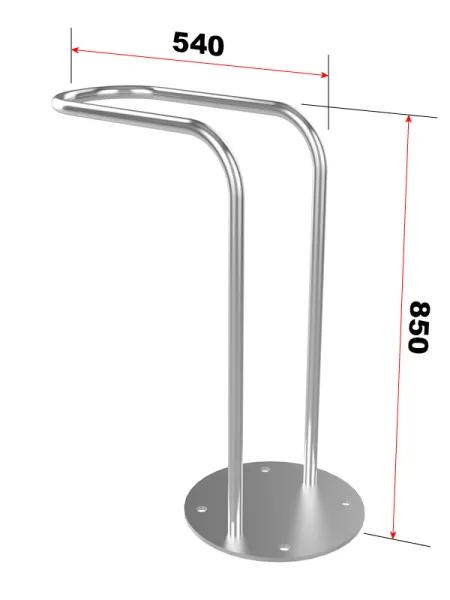Велопарковка на 1 парковочное место