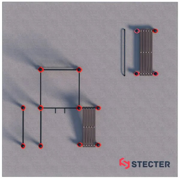 Проект "Воркаут площадка для коттеджа 1-1"
