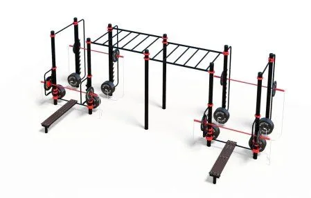 Уличный комплекс для воркаута WORKOUT-FIT - 01