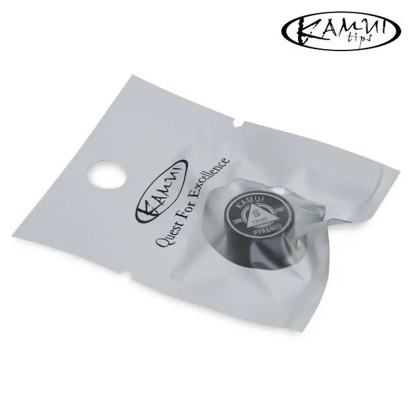 Наклейка для кия Kamui Pyramid Black ø13мм Soft 1шт.