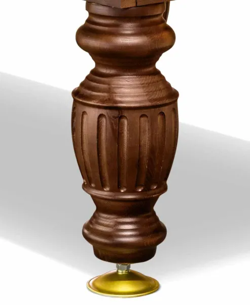 Бильярдный стол для русской пирамиды "Свирь" (8 футов, шары 60мм, сланец 25мм, борт ясень)